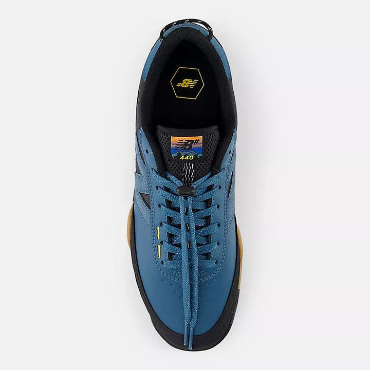 New Balance Numeric - New Balance Numeric 440 v2 Trail Low Blue Black pic 4 - The Shoe Collective