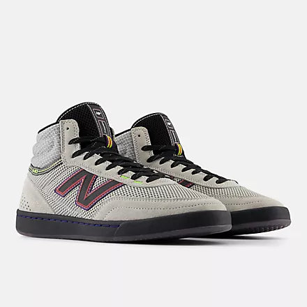 New Balance Numeric Mens Justin Henry 440 High V2 Shoes Grey/Purple pic 4 - The Shoe Collective