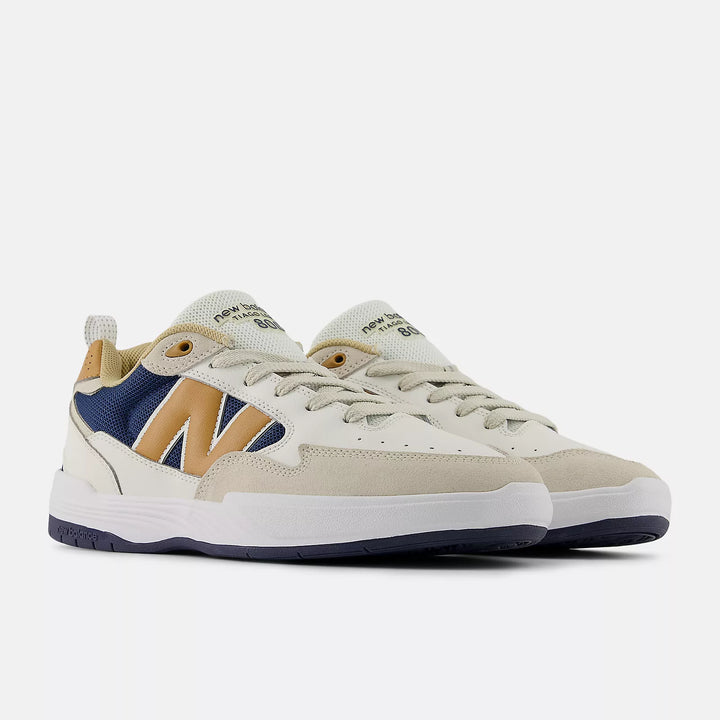 New Balance Numeric Tiago Lemos 808 Lite Beige/Blue 1