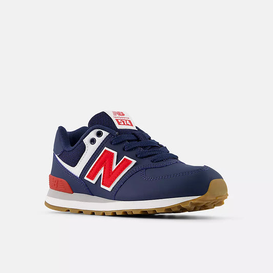 New Balance Kids 574 - NB Navy/Team Red 1