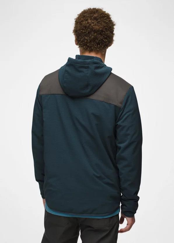 prAna - Prana Men's Gridlocked Fleece Overlay Full Zip - The Shoe Collective