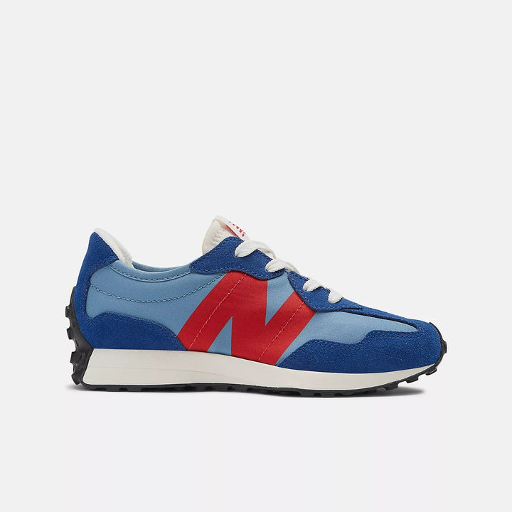 New Balance Big Kids 327 Shoes Inkwell/True Red