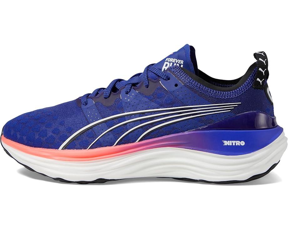 Puma - Puma Women’s ForeverRun Nitro Running Shoes Lapis Lazuli/Sunset Glow pic 1 - The Shoe Collective