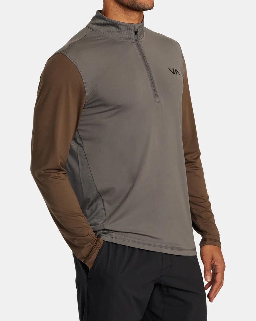 RVCA - RVCA Men's Sport Vent Half Zip Pullover - The Shoe Collective