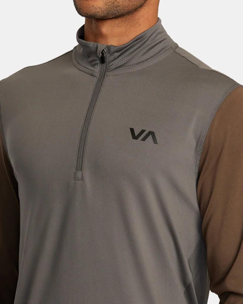 RVCA - RVCA Men's Sport Vent Half Zip Pullover - The Shoe Collective