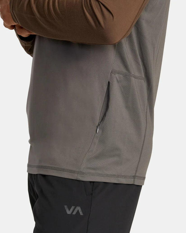 RVCA - RVCA Men's Sport Vent Half Zip Pullover - The Shoe Collective