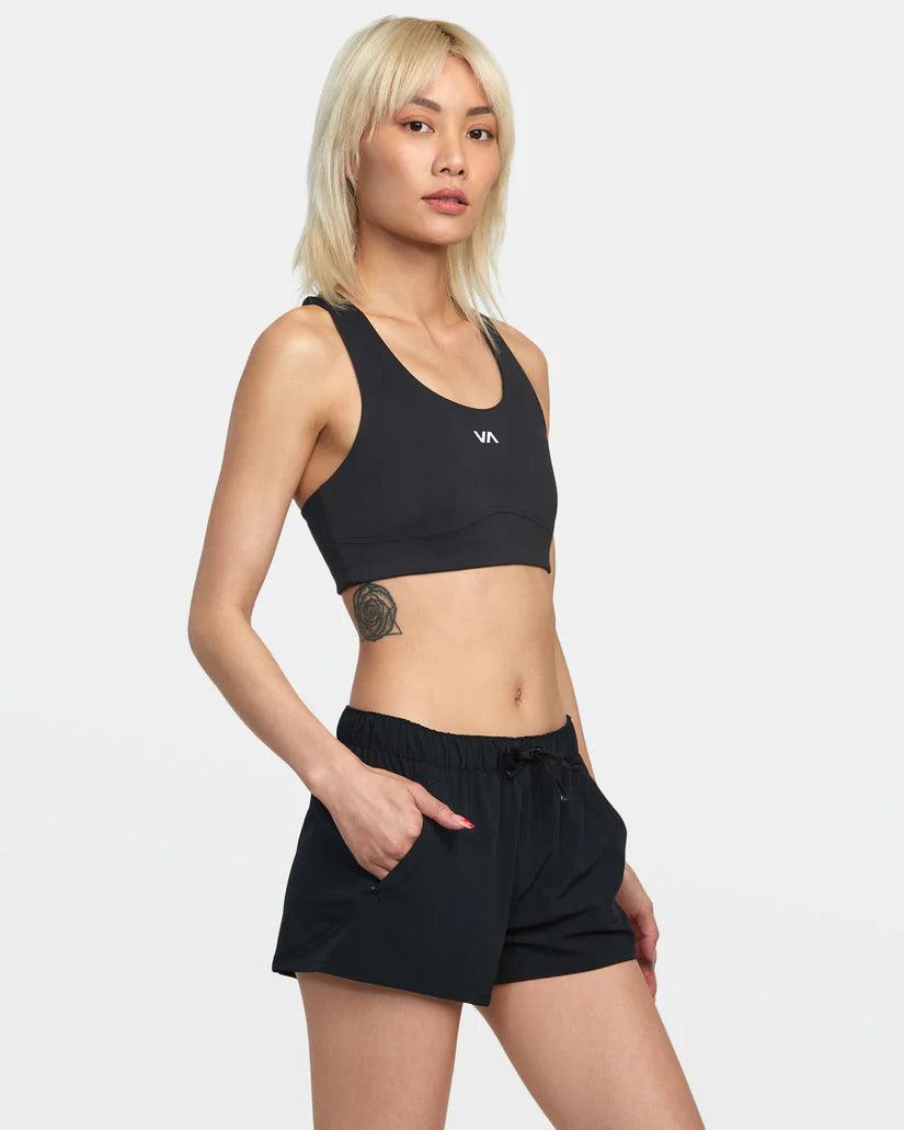 RVCA - RVCA Women’s Essential Low Rise Yogger Short - The Shoe Collective