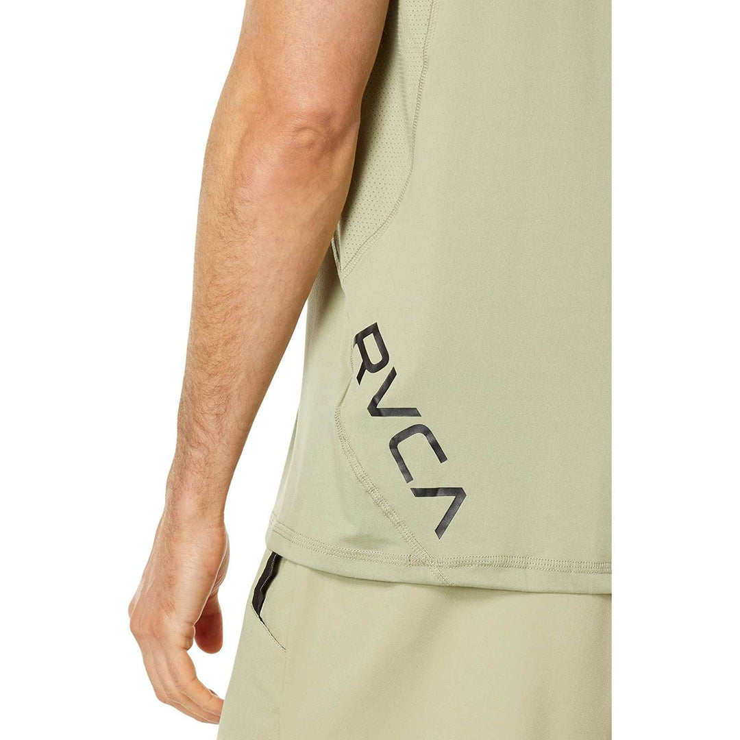 RVCA - Sport Vent Tank Army Grey pic 4 - The Shoe Collective
