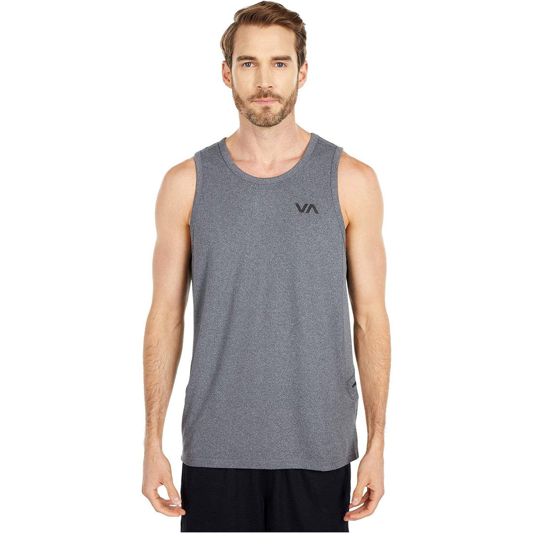 RVCA - Sport Vent Tank Army Grey pic 9 - The Shoe Collective