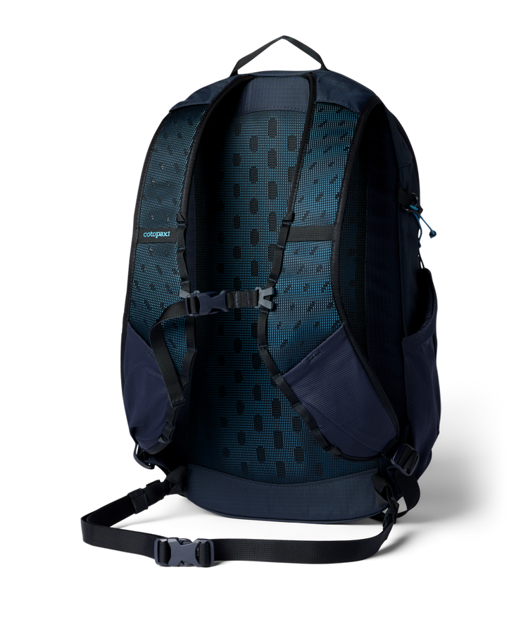 Cotopaxi Elqui 18L Backpack in Carbon and Kale colorways shown from multiple angles - View 2