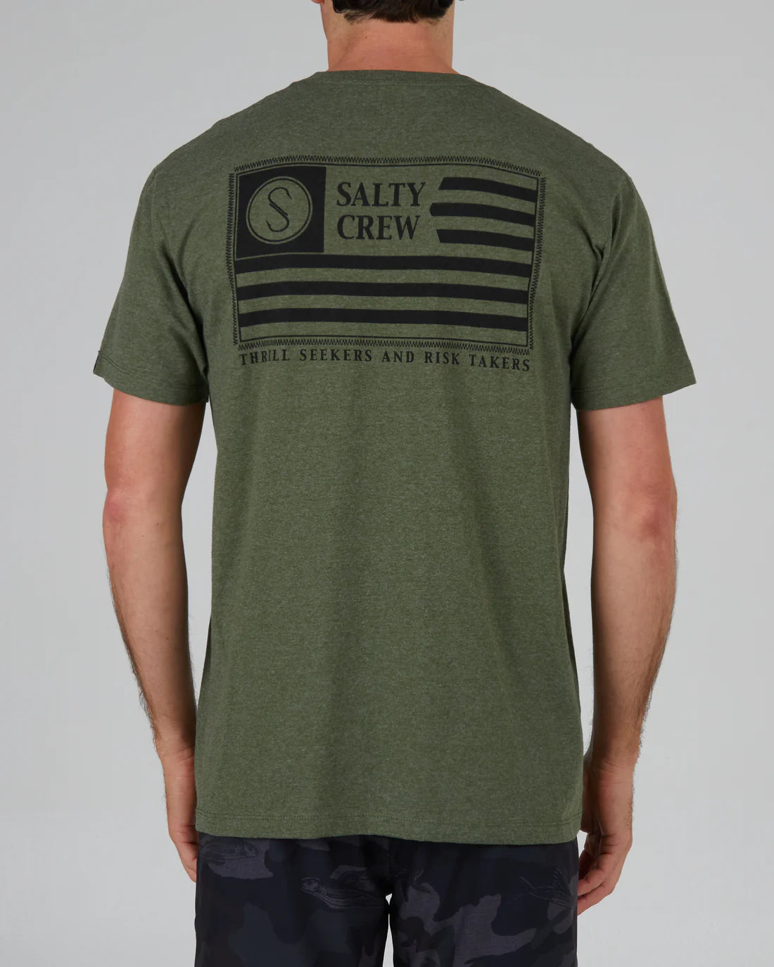 Salty Crew - Salty Crew Men's Freedom Flag Standard Tee - The Shoe Collective