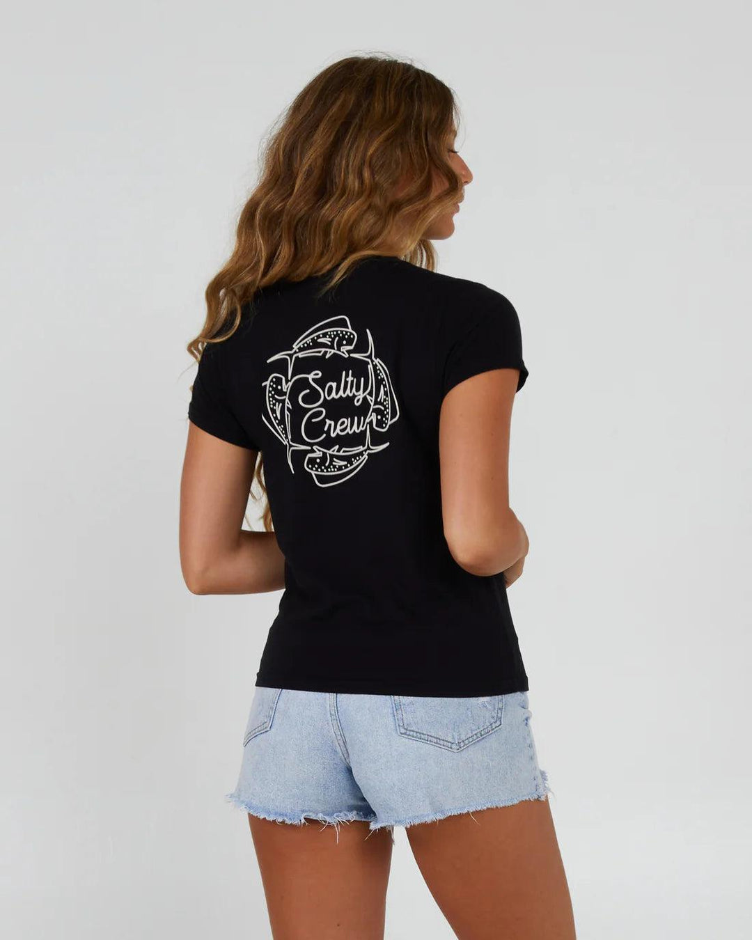 Salty Crew - Salty Crew Women's Drawn In Circles Tee - The Shoe Collective