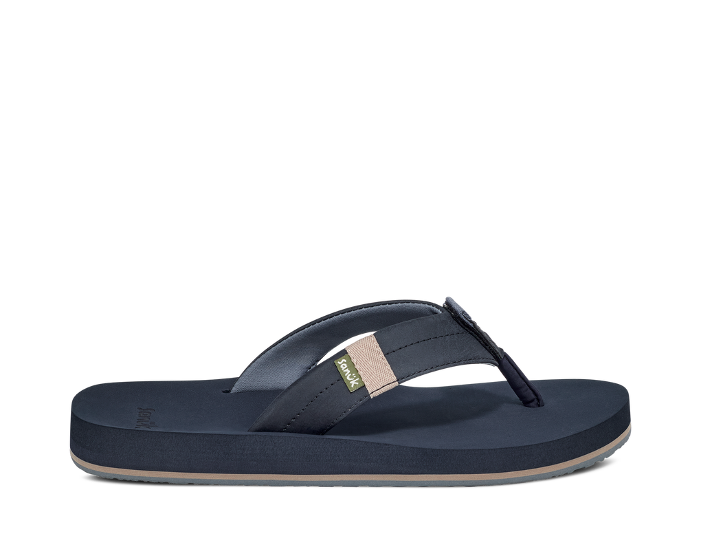 Sanuk - Sanuk Men's Ziggy Switchfit Navy - The Shoe Collective