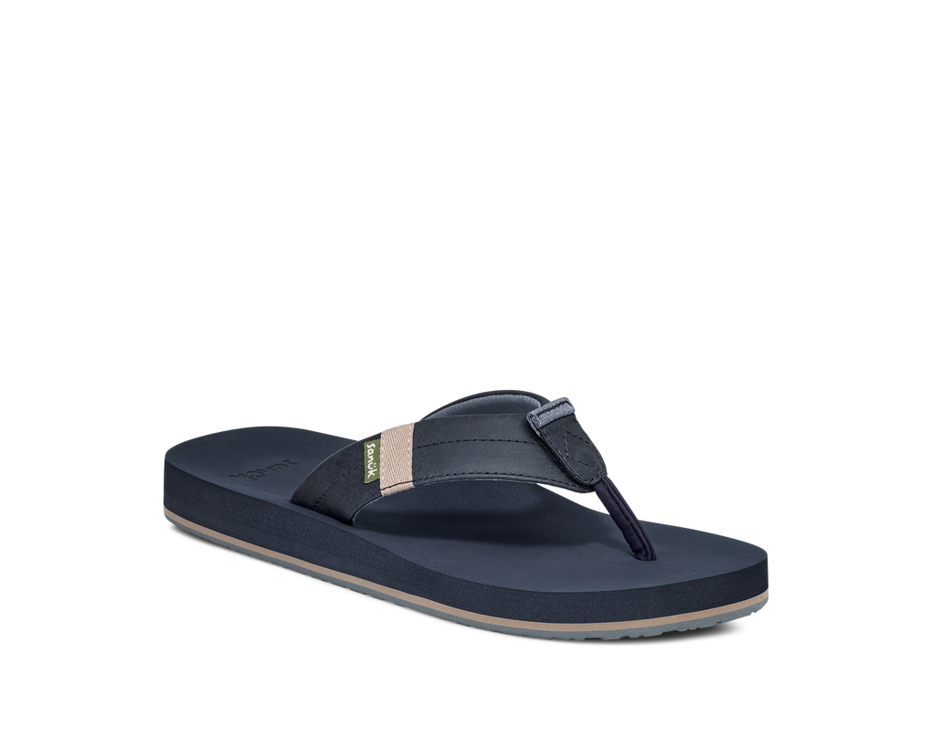 Sanuk - Sanuk Men's Ziggy Switchfit Navy - The Shoe Collective