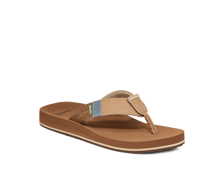 Sanuk - Sanuk Men’s Ziggy Switchfit Sandal Tan - The Shoe Collective