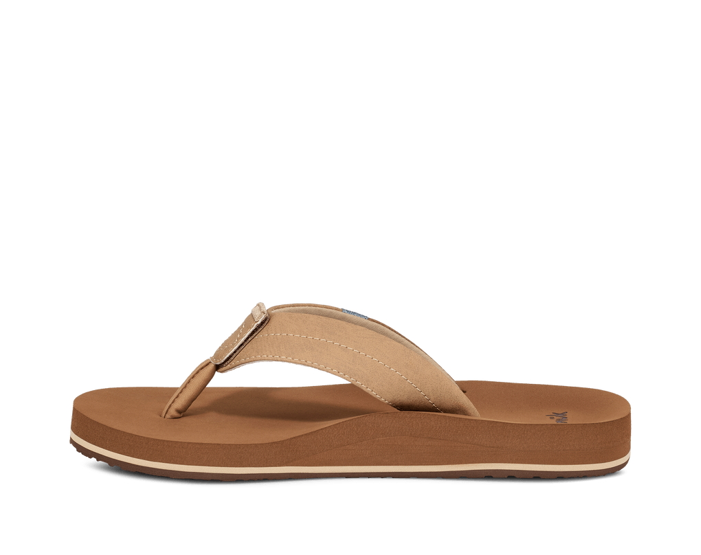 Sanuk - Sanuk Men’s Ziggy Switchfit Sandal Tan - The Shoe Collective