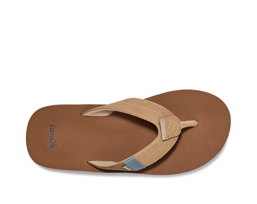 Sanuk - Sanuk Men’s Ziggy Switchfit Sandal Tan - The Shoe Collective