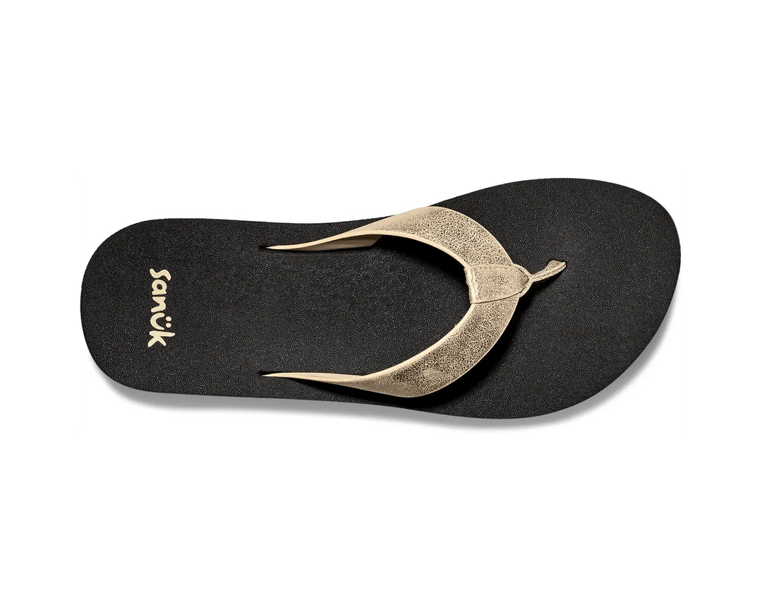 Sanuk - Sanuk Women’s Highland Metallic Sandal Champagne - The Shoe Collective