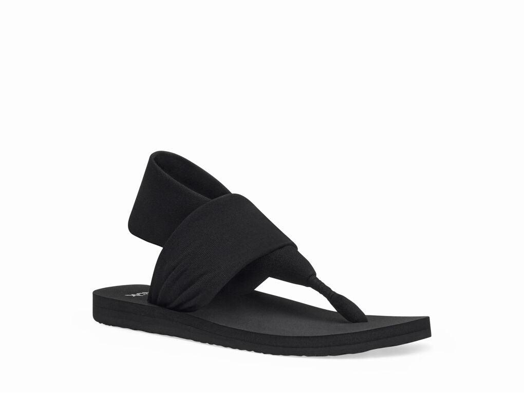 Sanuk - Sanuk Women’s Sling Sandal Black - The Shoe Collective