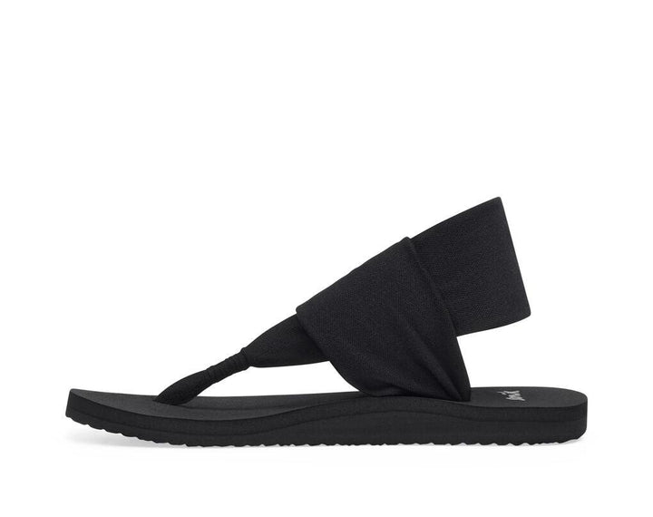 Sanuk - Sanuk Women’s Sling Sandal Black Black pic 3 - The Shoe Collective