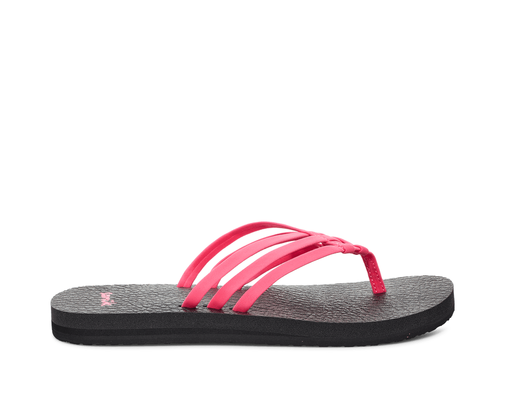 Sanuk - Sanuk Women’s Yoga Sandy Sandal Hot Pink - The Shoe Collective