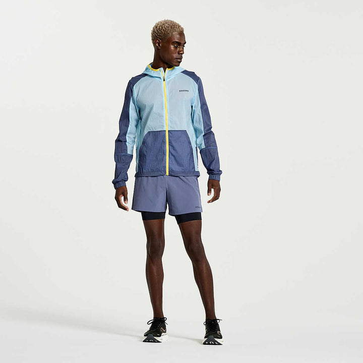 Saucony - Men's Elevate Packaway Jacket - The Shoe Collective