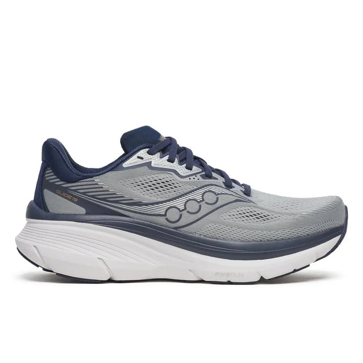 Saucony Guide 19 Men’s Running Shoe - Fossil / Navy 