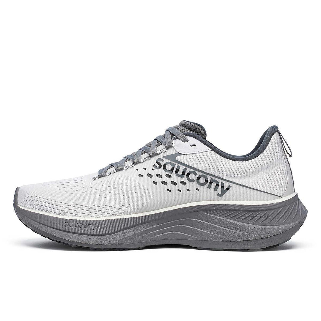 Saucony - Saucony Men's Ride 17 Running Shoe White/Black - The Shoe Collective