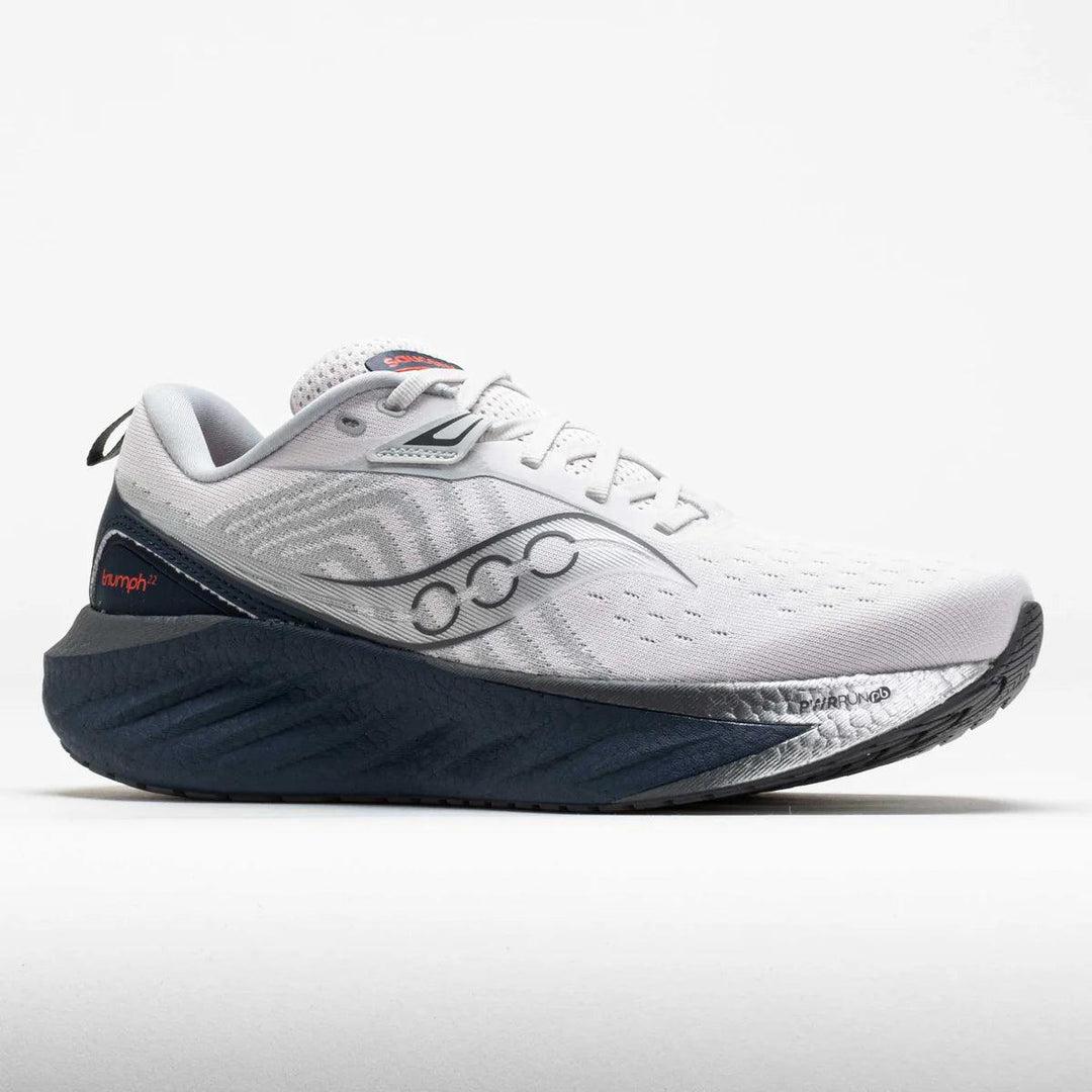 Saucony - Saucony Men's Triumph 22 Running Shoe Cloud Cloud/Navy pic 2 - The Shoe Collective