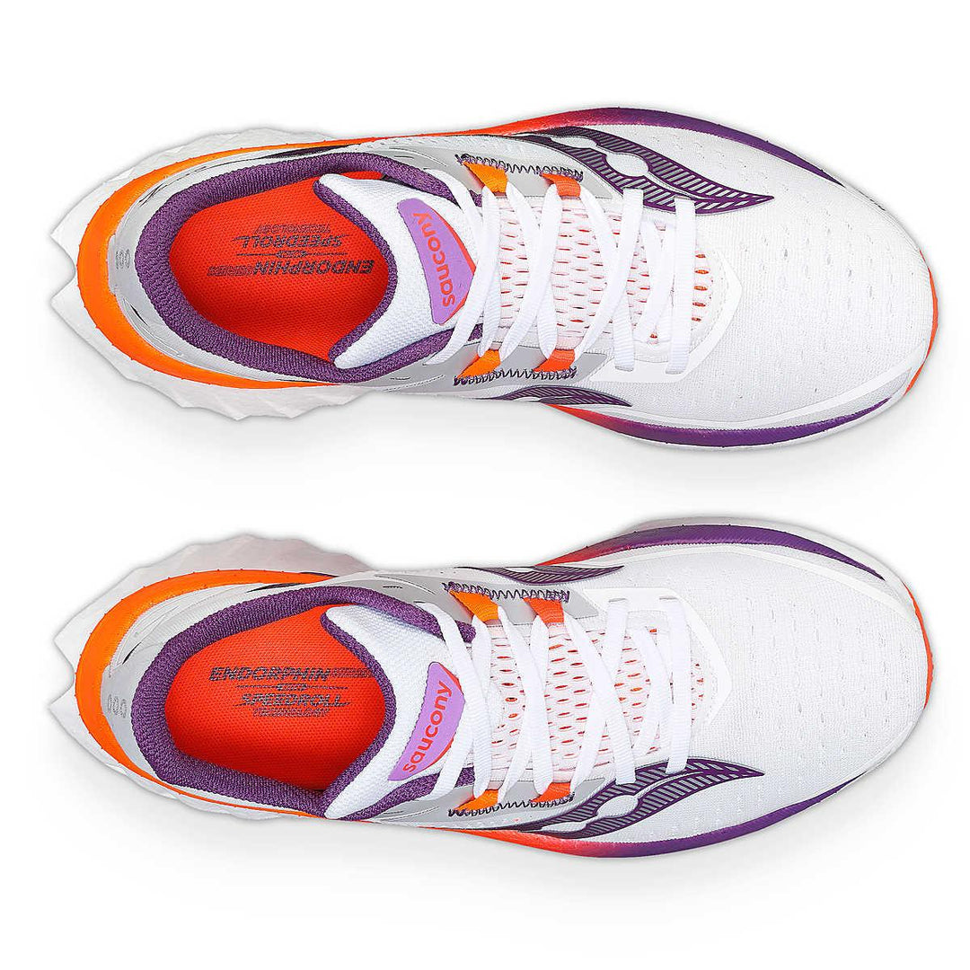 Saucony - Saucony Women's Endorphin Speed 4 Running Shoe White - The Shoe Collective