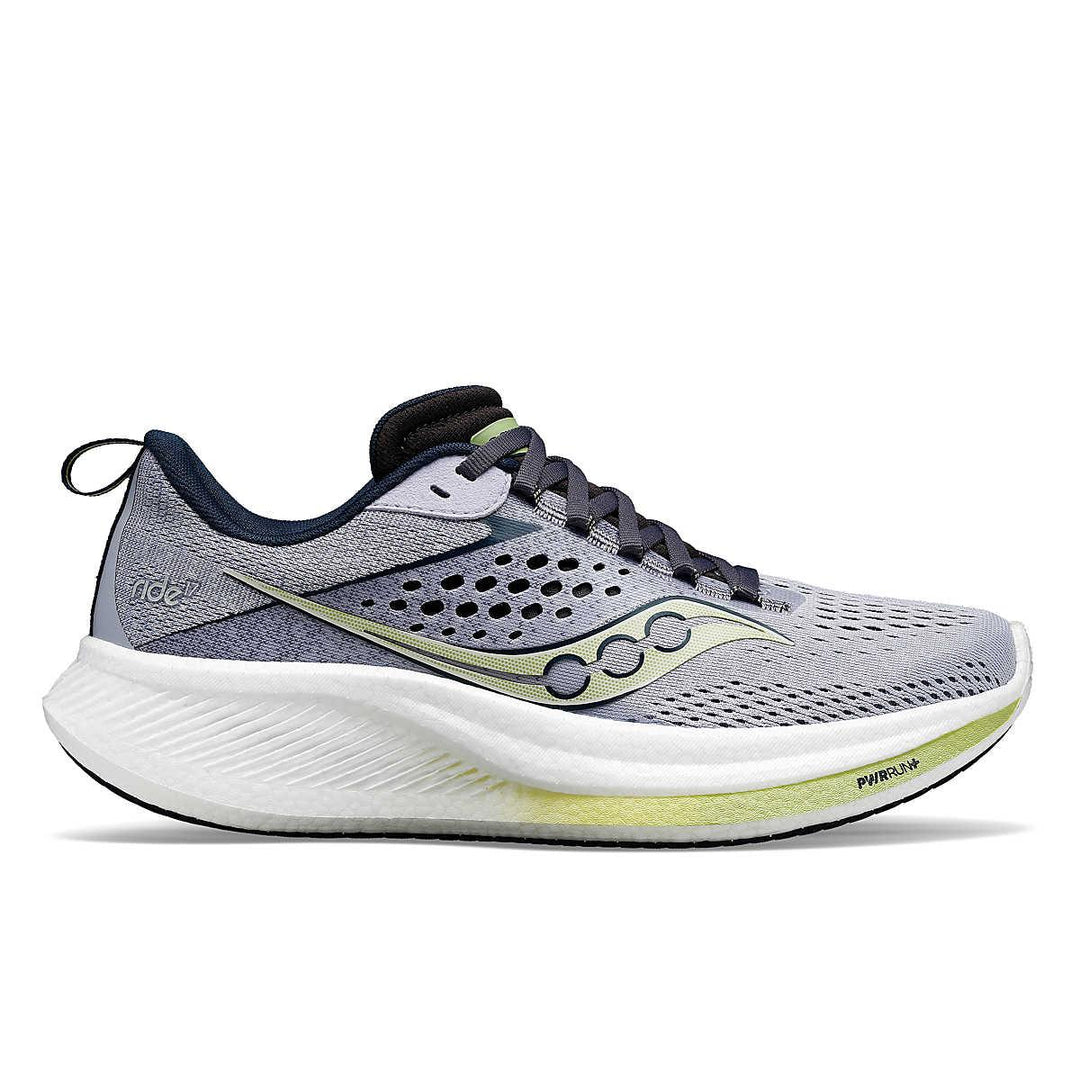 Saucony - Saucony Women's Ride 17 Running Shoe Iris/Navy Iris/Navy pic 1 - The Shoe Collective