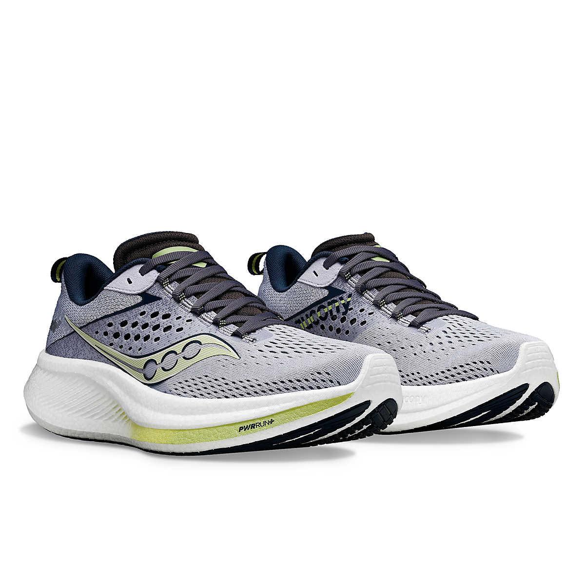 Saucony - Saucony Women's Ride 17 Running Shoe Iris/Navy - The Shoe Collective