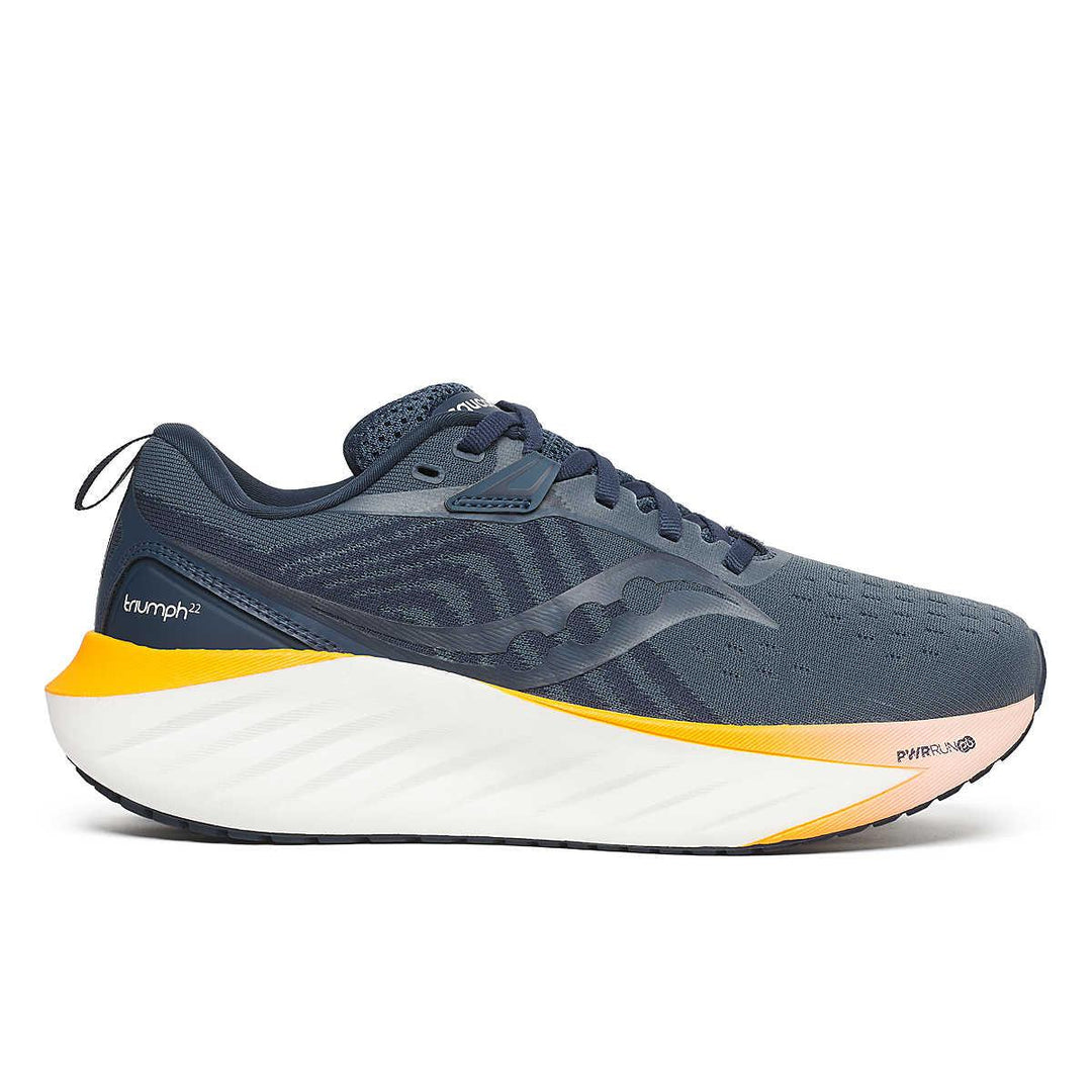 Saucony - Saucony Women's Triumph 22 Running Shoe Dusk Dusk/Peel pic 1 - The Shoe Collective