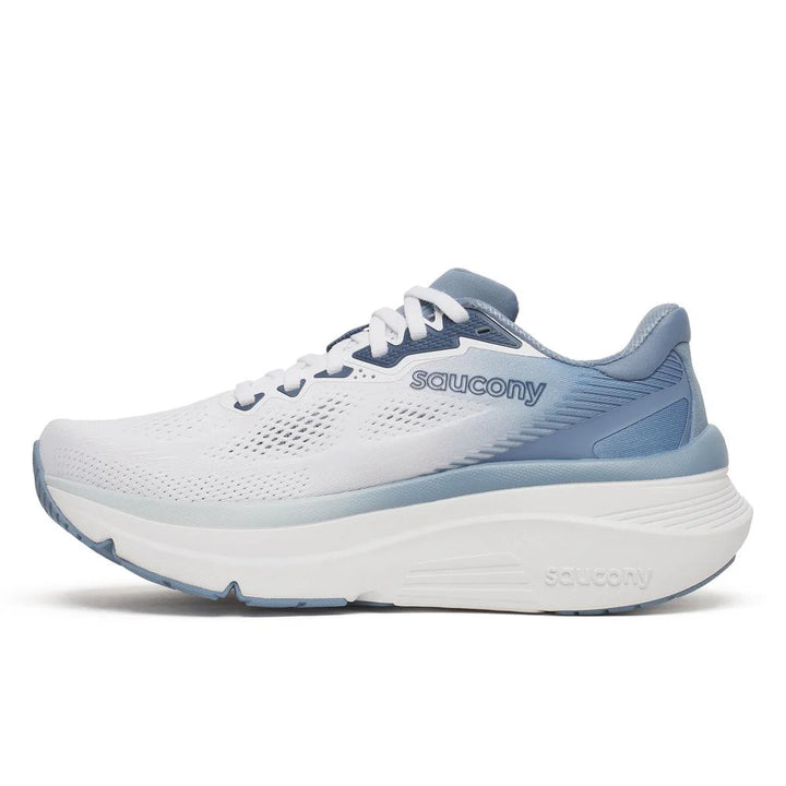 Saucony Guide 19 Women’s Running Shoe - White / Storm 2