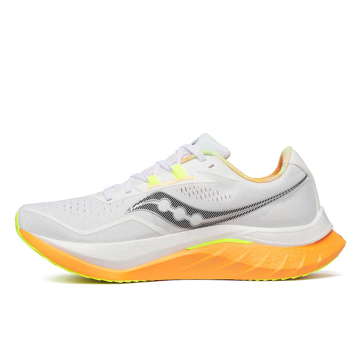 Saucony Men's Endorphin Speed 4 Running Shoes White Peel 2