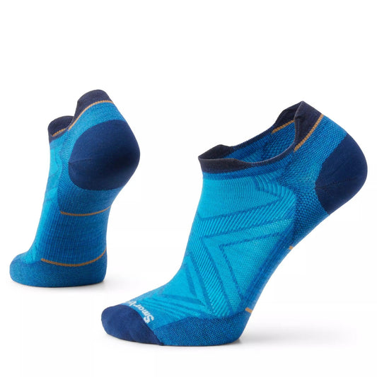 Smartwool - Smartwool Run Low Ankle Socks Laguna Blue - The Shoe Collective