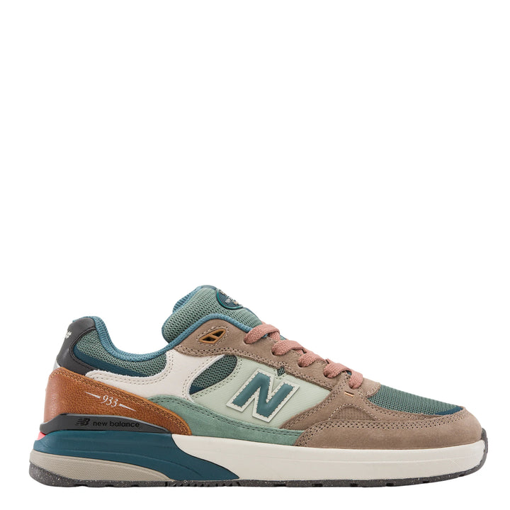 New Balance Men's Andrew Reynolds 933 - Green / Brown 
