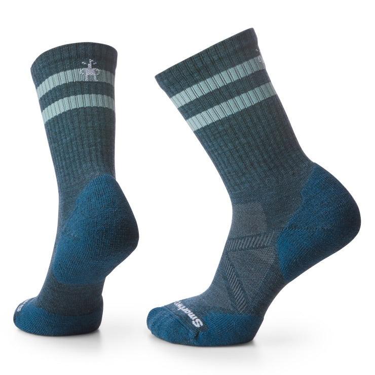 The Shoe Collective - Smartwool Athletic Stripe Crew Socks - The Shoe Collective