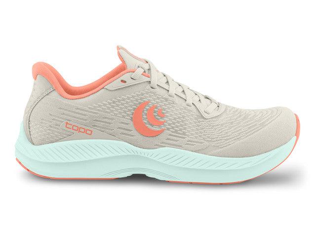 Topo Athletics - Topo Women’s Fli-Lyte 5 Running Shoe Grey | Sky pic 2 - The Shoe Collective