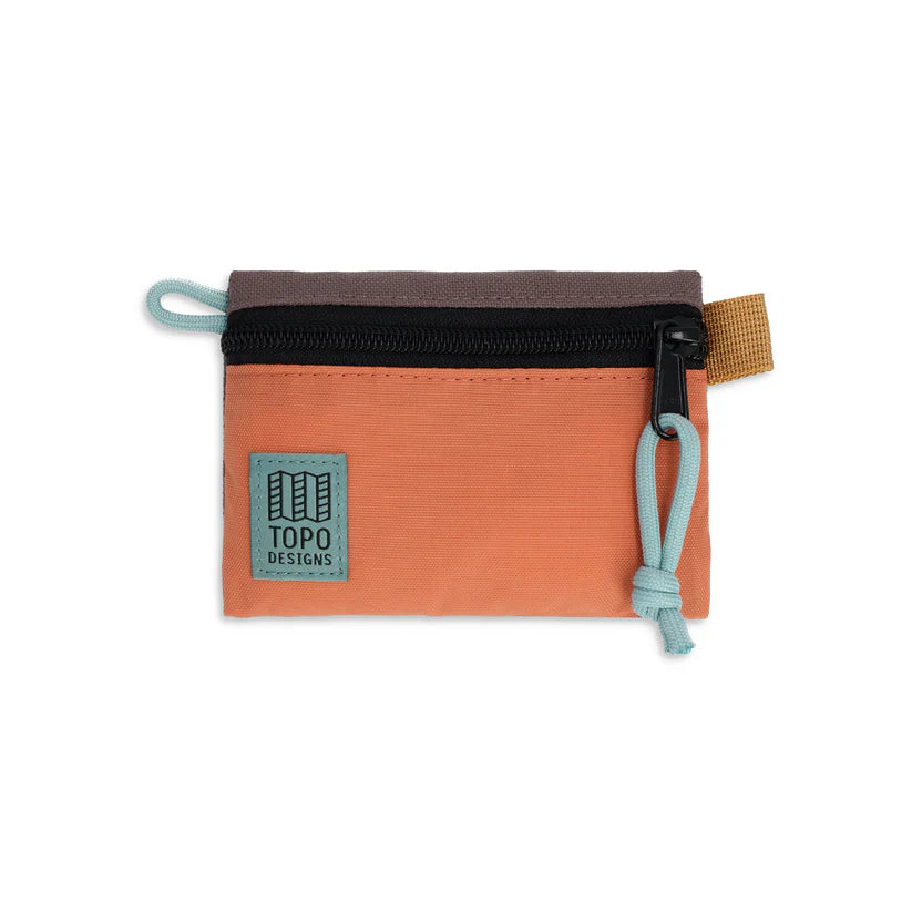 Topo Designs - Topo Designs Accessory Bag Coral/Peppercorn - The Shoe Collective