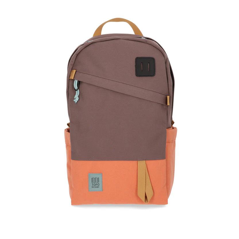 Topo Designs - Topo Designs Day Pack Classic Coral / Peppercorn Coral / Peppercorn pic 1 - The Shoe Collective