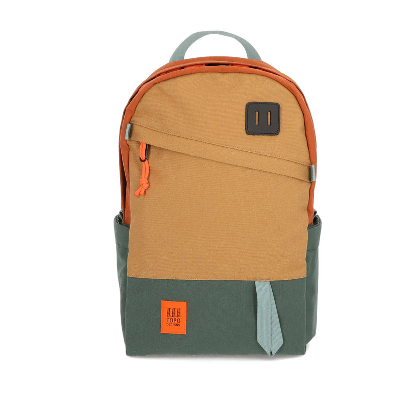 Topo Designs - Topo Designs Day Pack Classic Khaki / Forest / Clay - The Shoe Collective