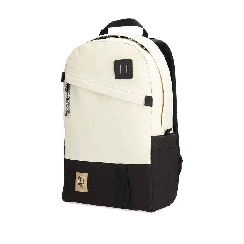 Topo Designs - Topo Designs Daypack Classic Bone White/ Black Default Title pic 1 - The Shoe Collective