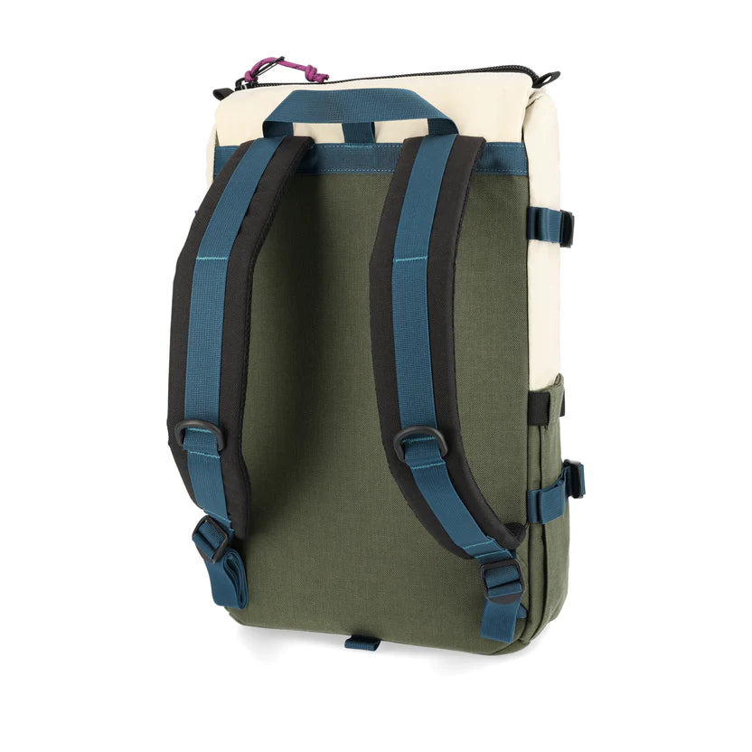 Topo Designs - Topo Designs Rover Pack Classic Bone White/Olive - The Shoe Collective