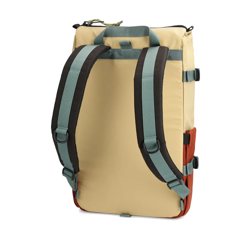 Topo Designs - Topo Designs Rover Pack Classic Sahara/Fire Brick - The Shoe Collective