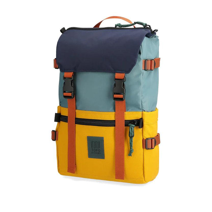 Topo Designs - Topo Designs Rover Pack Classic Sea Pine/Mustard pic 1 - The Shoe Collective