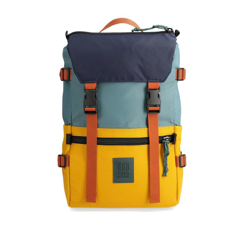 Topo Designs - Topo Designs Rover Pack Classic Sea Pine/Mustard pic 2 - The Shoe Collective