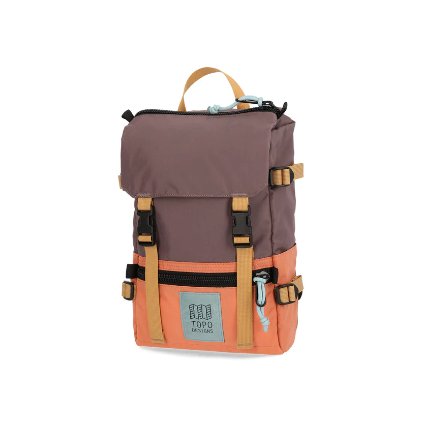 Topo Designs - Topo Designs Rover Pack Mini Coral/Peppercorn - The Shoe Collective