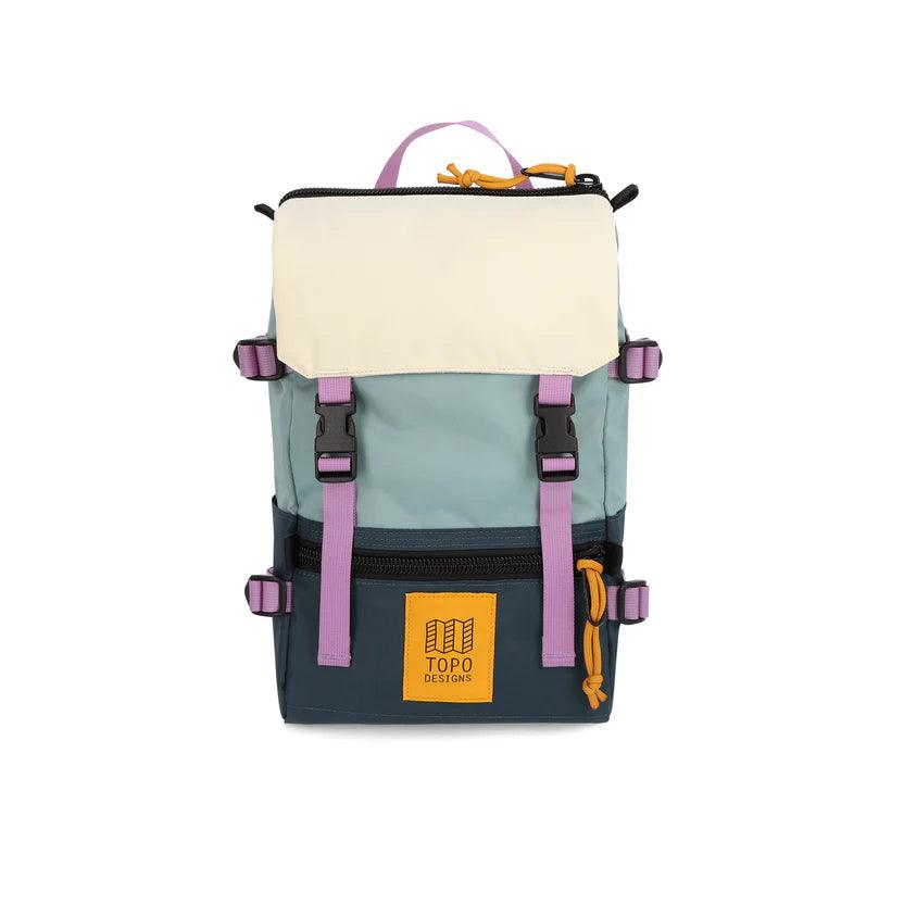 Topo Designs - Topo Designs Rover Pack Mini Pond Blue/Sage pic 2 - The Shoe Collective