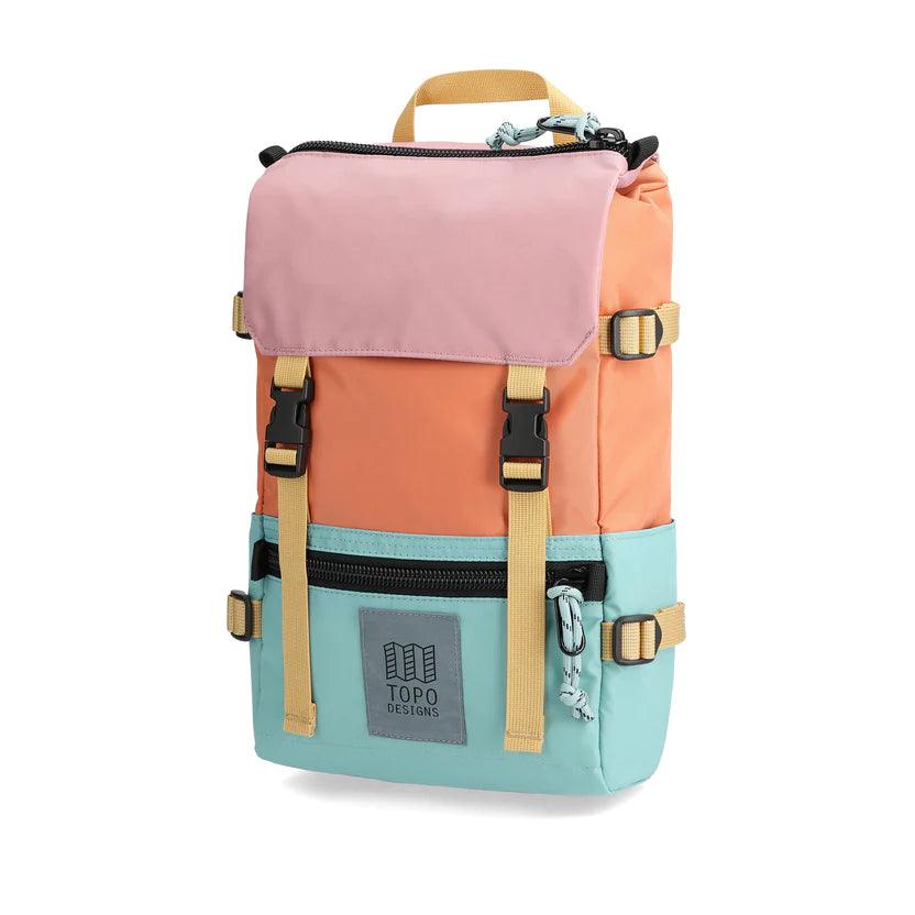 Topo Designs - Topo Designs Rover Pack Mini Rose/Geode Green - The Shoe Collective